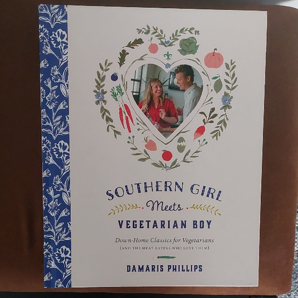 💚 2/$20 New! Southern Girl Meets Vegetarian Boy Cookbook